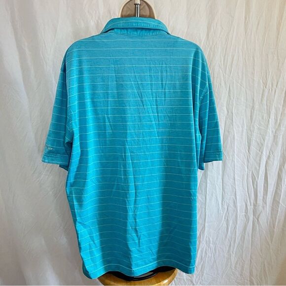 Men’s LG ~ Walter Hagen Light Blue ~ Golf Polo Tee - Picture 4 of 10
